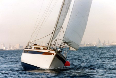 Racing round the buoys