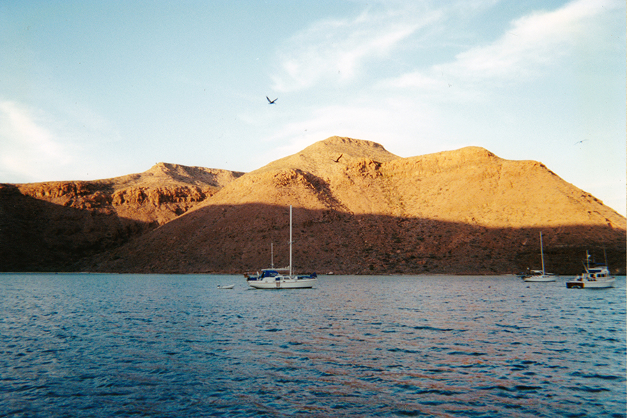 Sunset with Quasar in the Background at Coleta Partida